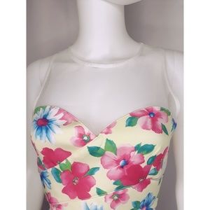 Do & Be tropical Sheer Top